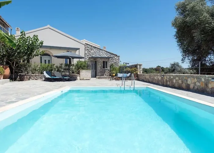 Iliopetra Corfu Houses With Access To Shared Pool